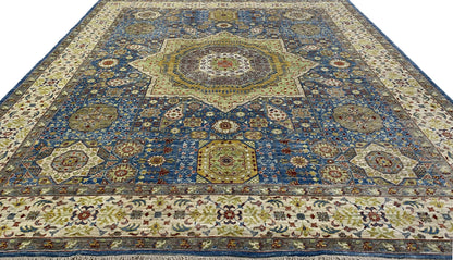 Afghan Turkmen weave rug, 15th c  Mamluk-Inspired, 302x248 cm | Rug# 26240