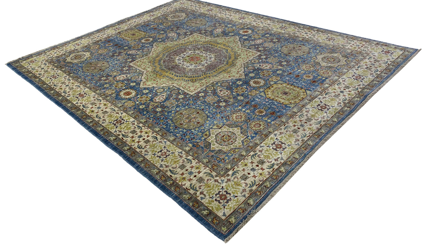 Afghan Turkmen weave rug, 15th c  Mamluk-Inspired, 302x248 cm | Rug# 26240