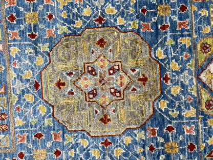 Afghan Turkmen weave rug, 15th c  Mamluk-Inspired, 302x248 cm | Rug# 26240