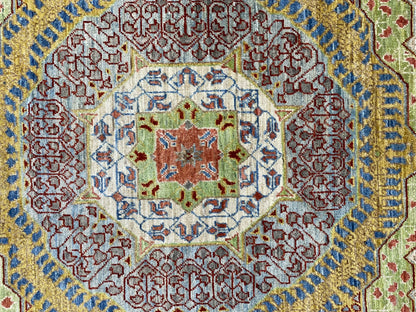 Afghan Turkmen weave rug, 15th c  Mamluk-Inspired, 302x248 cm | Rug# 26240