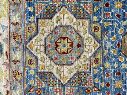 Afghan Turkmen weave rug, 15th c  Mamluk-Inspired, 302x248 cm | Rug# 26240