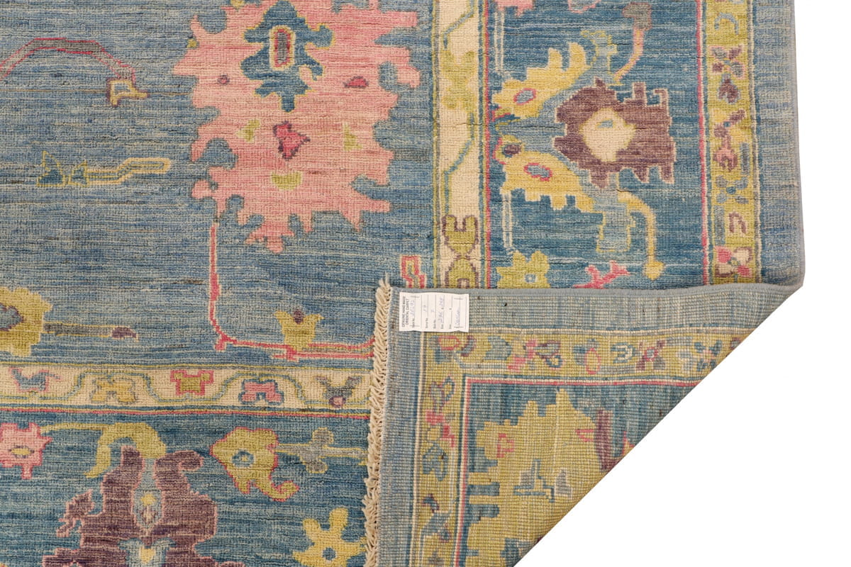 Antique Oushak inspired 296x255cm | Rug# 26292