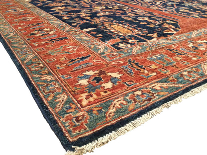 Mohtasham Kashan Design 234x186cm | Rug# 26313