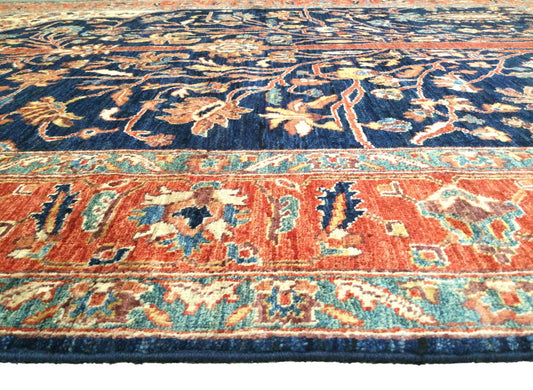 Mohtasham Kashan Design 234x186cm | Rug# 26313