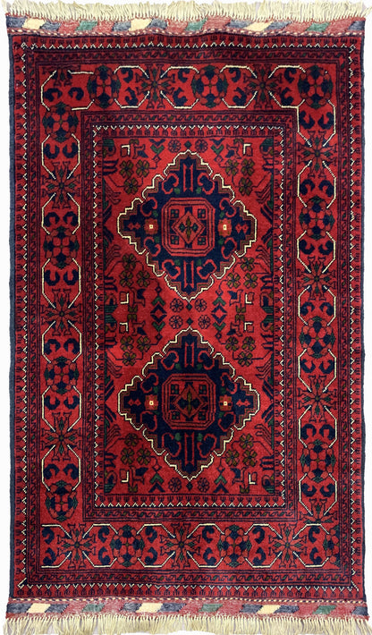 Afghan Ersari Turkaman 117x82cm | Rug# 26396