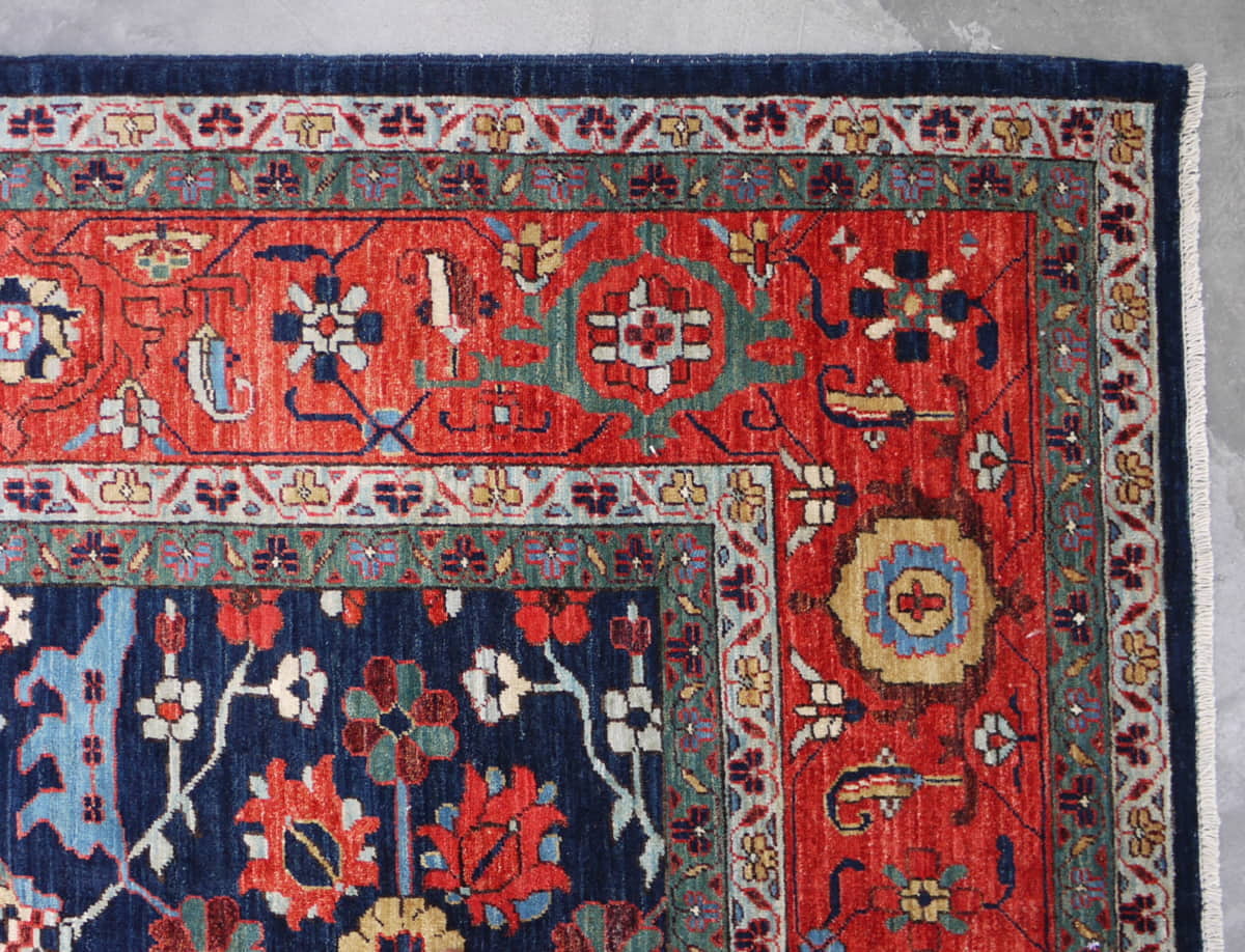 Antique Heriz Inspired 419x303cm | Rug# 26422