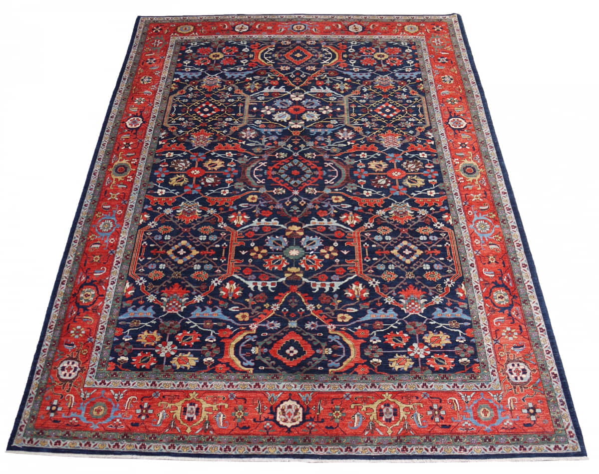 Antique Heriz Inspired 419x303cm | Rug# 26422