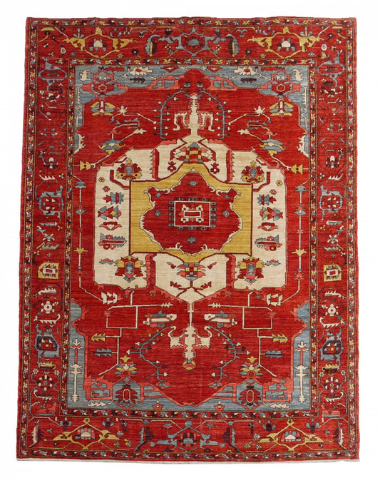 Afghan Serapi Rug 295x242cm