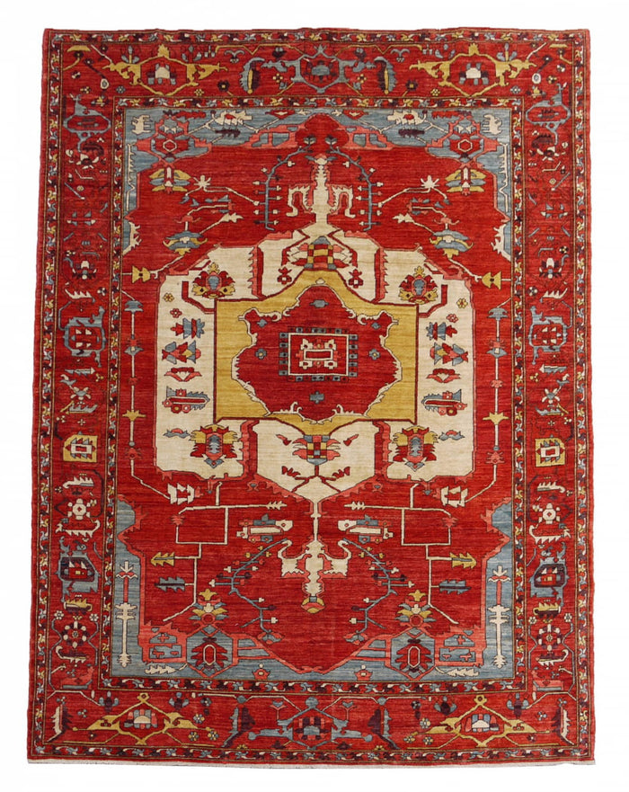 Afghan Serapi Rug 295x242cm