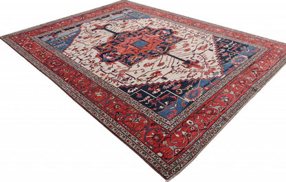 Heriz Serapi inspired 340x265cm | Rug# 26426