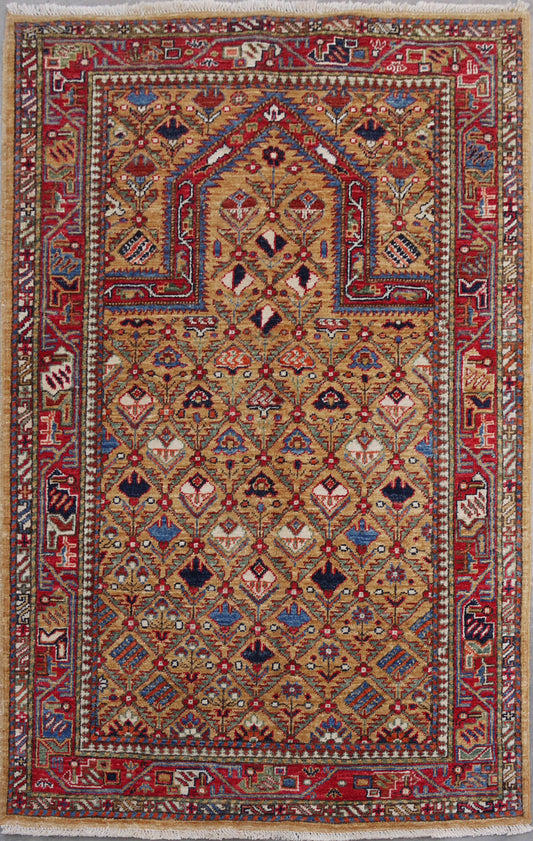 Afghan Turkaman weave 145x88cm | Rug# 26451