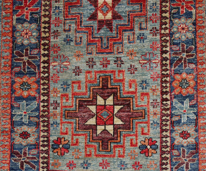 Afghanistan Turkaman Weave in Caucasian design 132x84cm | Rug# 26455