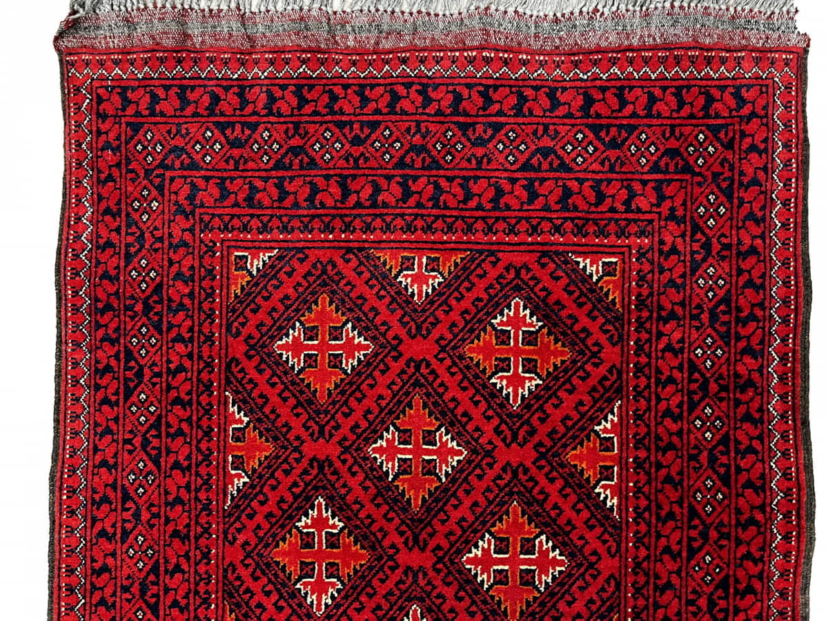 Superfine Turkaman Runner 381x77cm | Rug# 26475