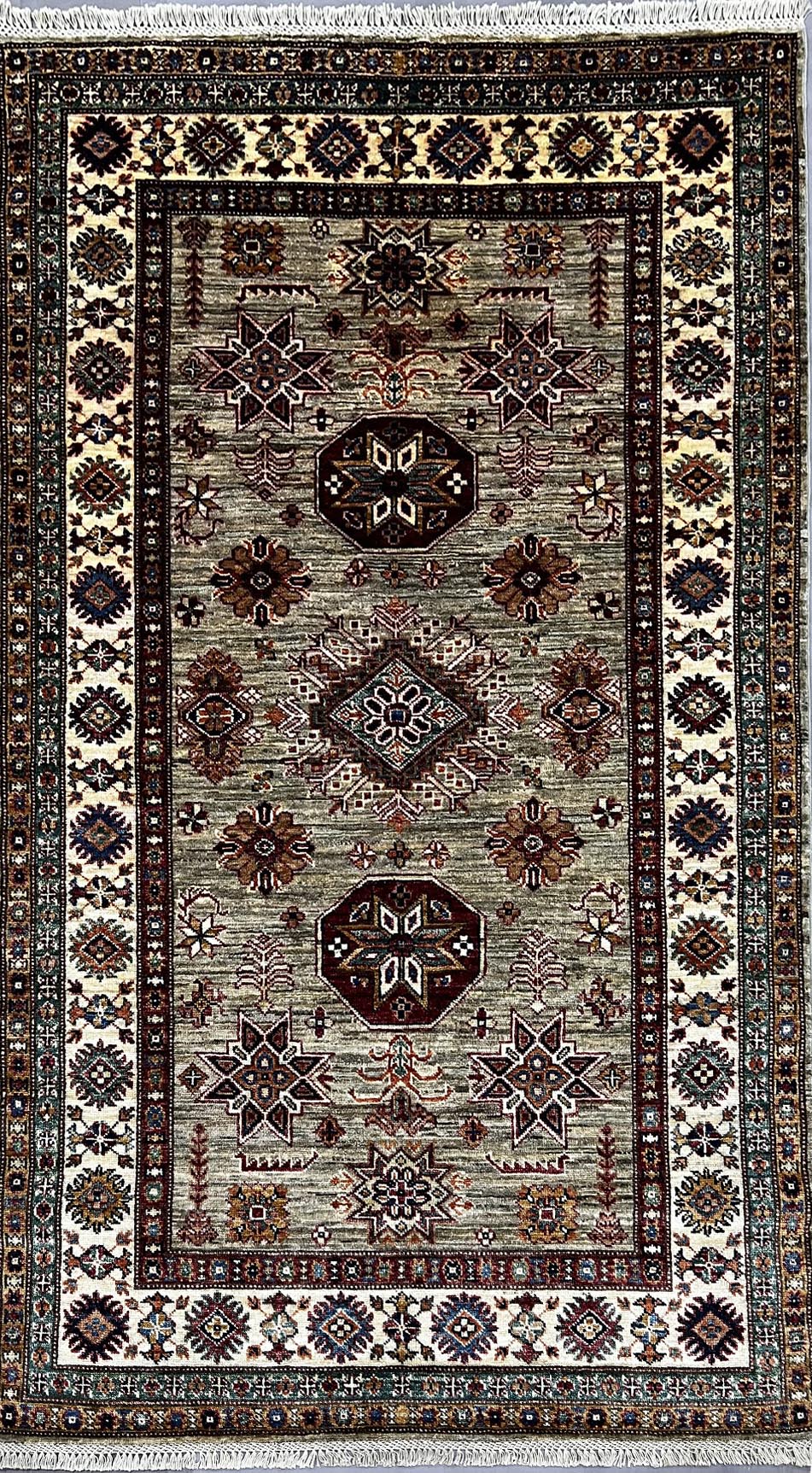 Afghan Chechen Weave 184x122cm | Rug# 26483