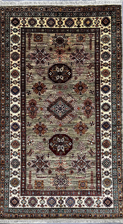 Afghan Chechen Weave 184x122cm | Rug# 26483