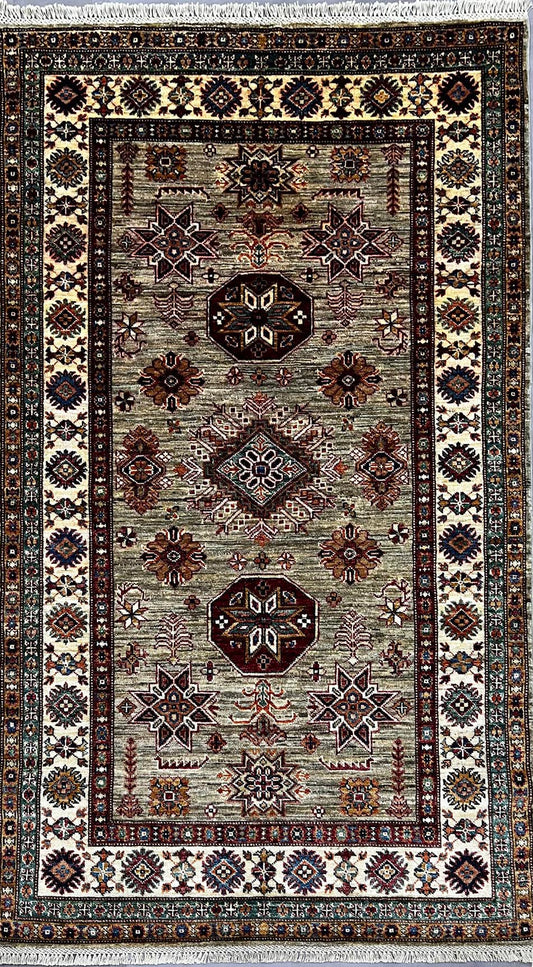 Afghan Chechen Weave 184x122cm | Rug# 26483