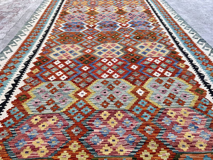 Oversized Galleria Kilim-Rug 598x200cm | Rug# 26489