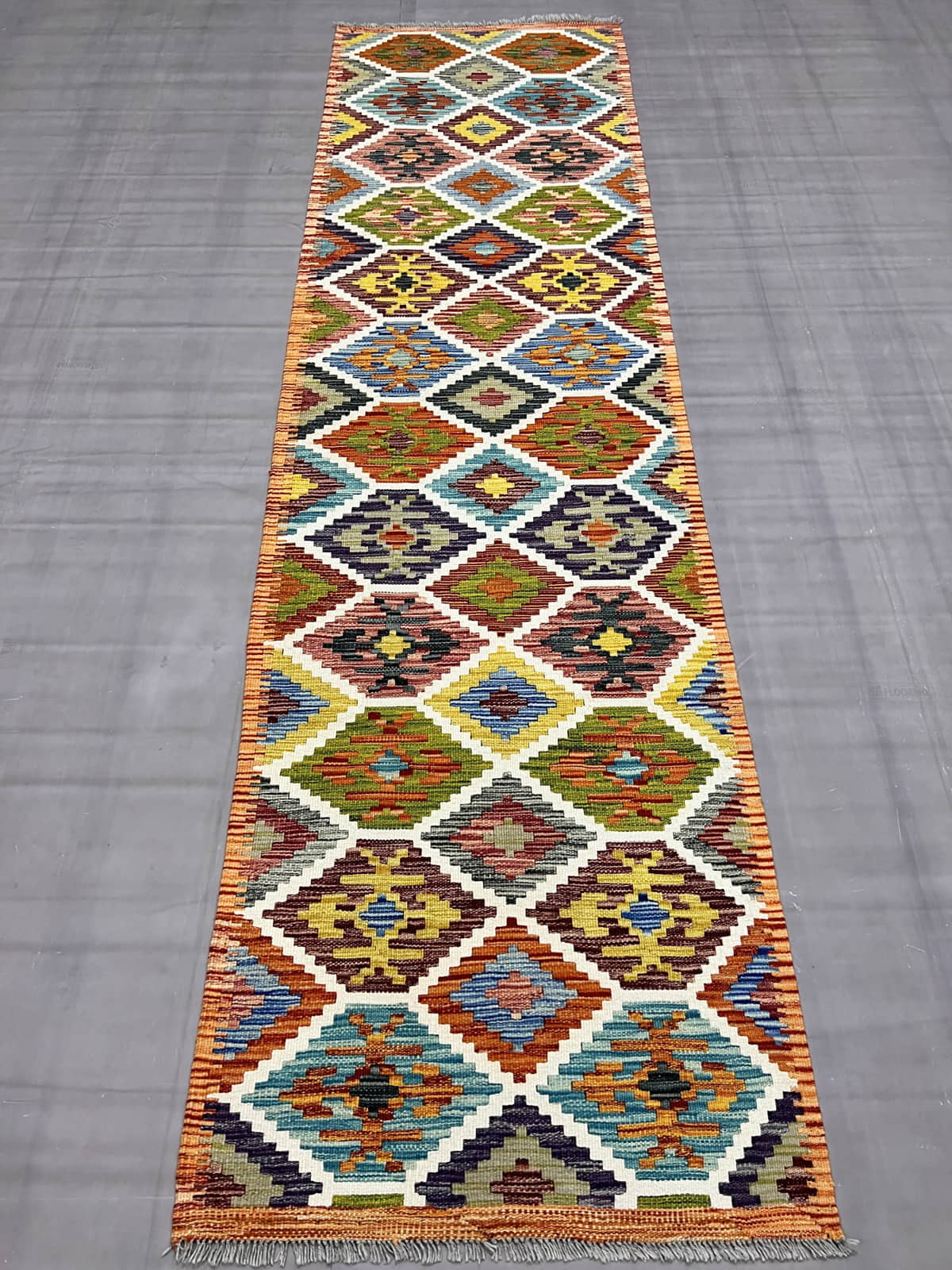 Afghan Kilim Runner 290x80cm