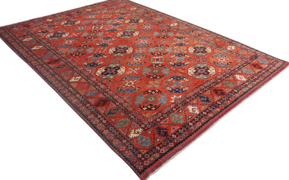 Afghan Turkman weave 421x305cm | Rug# 26509