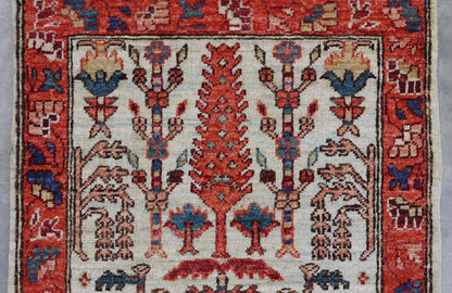 Afghan Turkaman weave 91x66cm | Rug# 26526