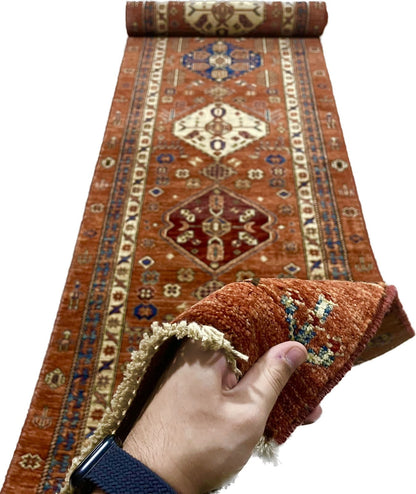 Afghan Turkaman Runner 578x97cm