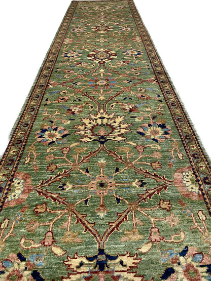 Afghan Turkaman weave, 19th century Sultanabad design Hall-Runner 662x81cm | Rug# 26559