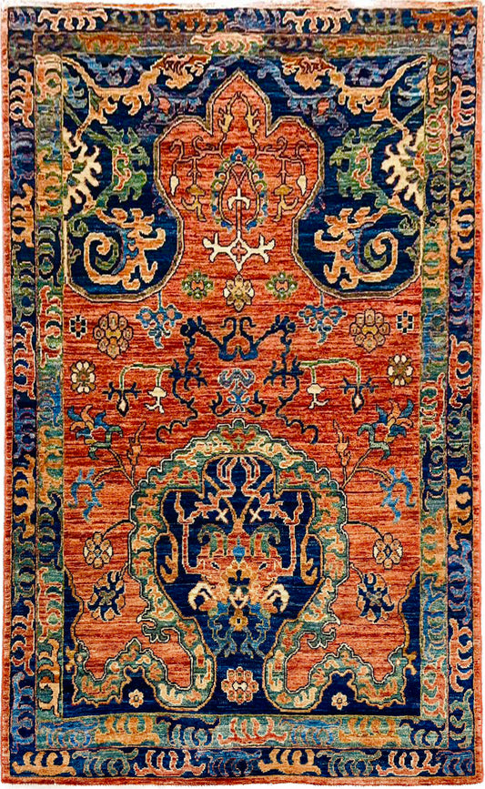 Afghan Turkaman weave 183x124cm | Rug# 26574