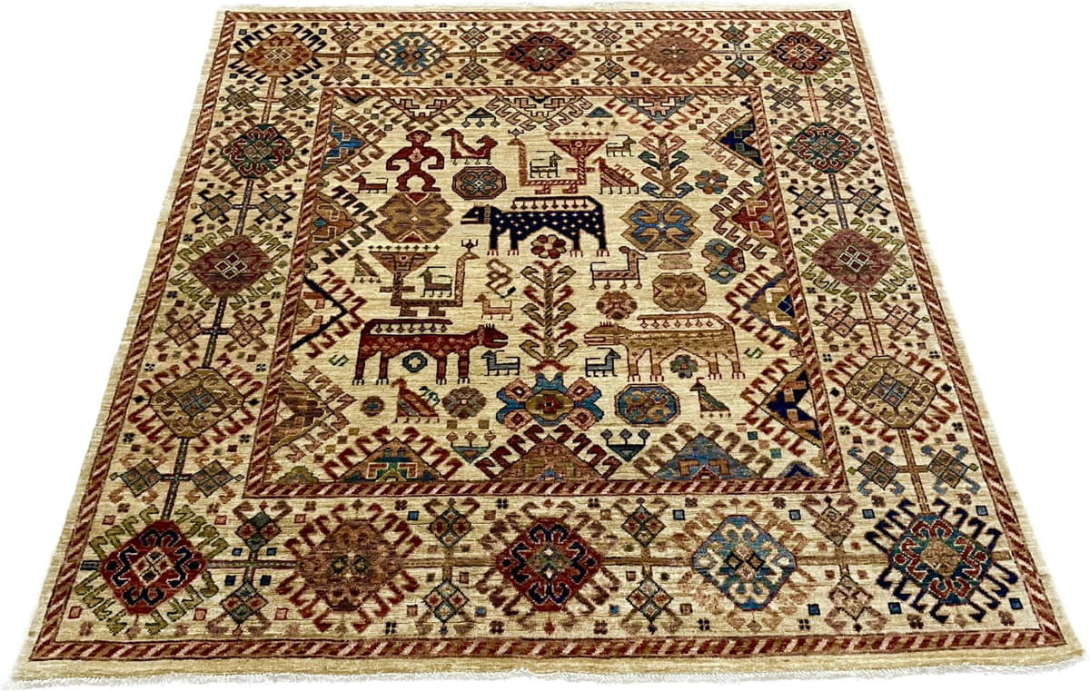 Afghan Turkaman weave 162x131cm