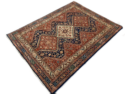 Afghan Turkaman weave 198x152cm | Rug# 26579