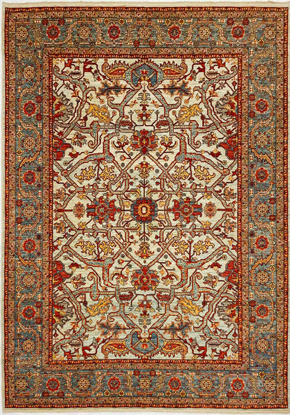 Afghan Turkaman weave 298x249cm | Rug# 26595