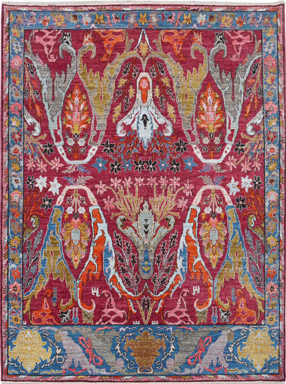 Afghan Turkaman weave, 16th century Garous design 266x193cm | Rug# 26602