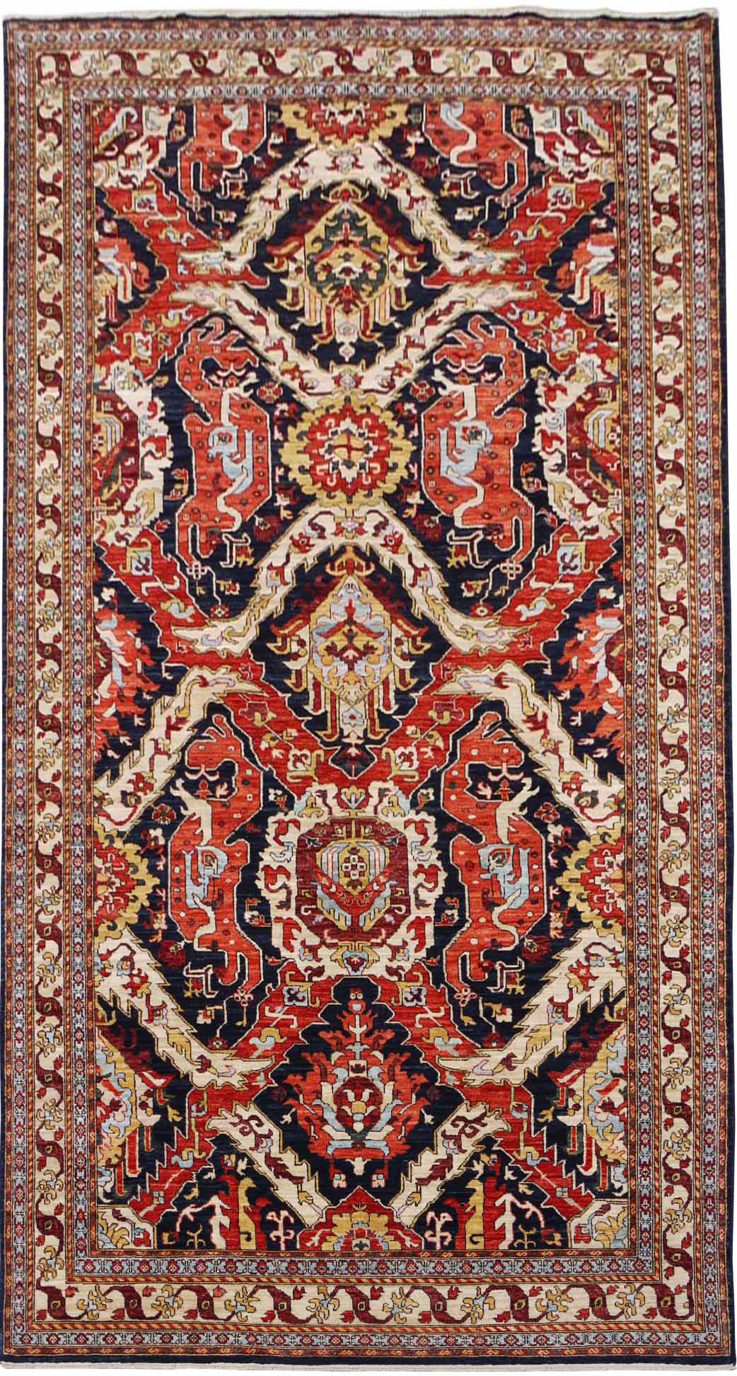 Afghan Turkaman weave 431x202cm | Rug# 26607