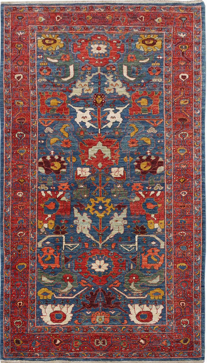 Afghan Turkaman weave 285x137cm | Rug# 26608