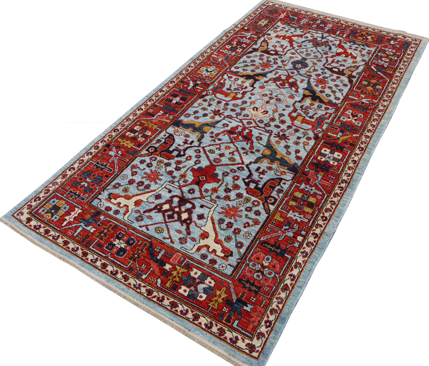 Afghan Turkaman weave 233x120cm | Rug# 26610