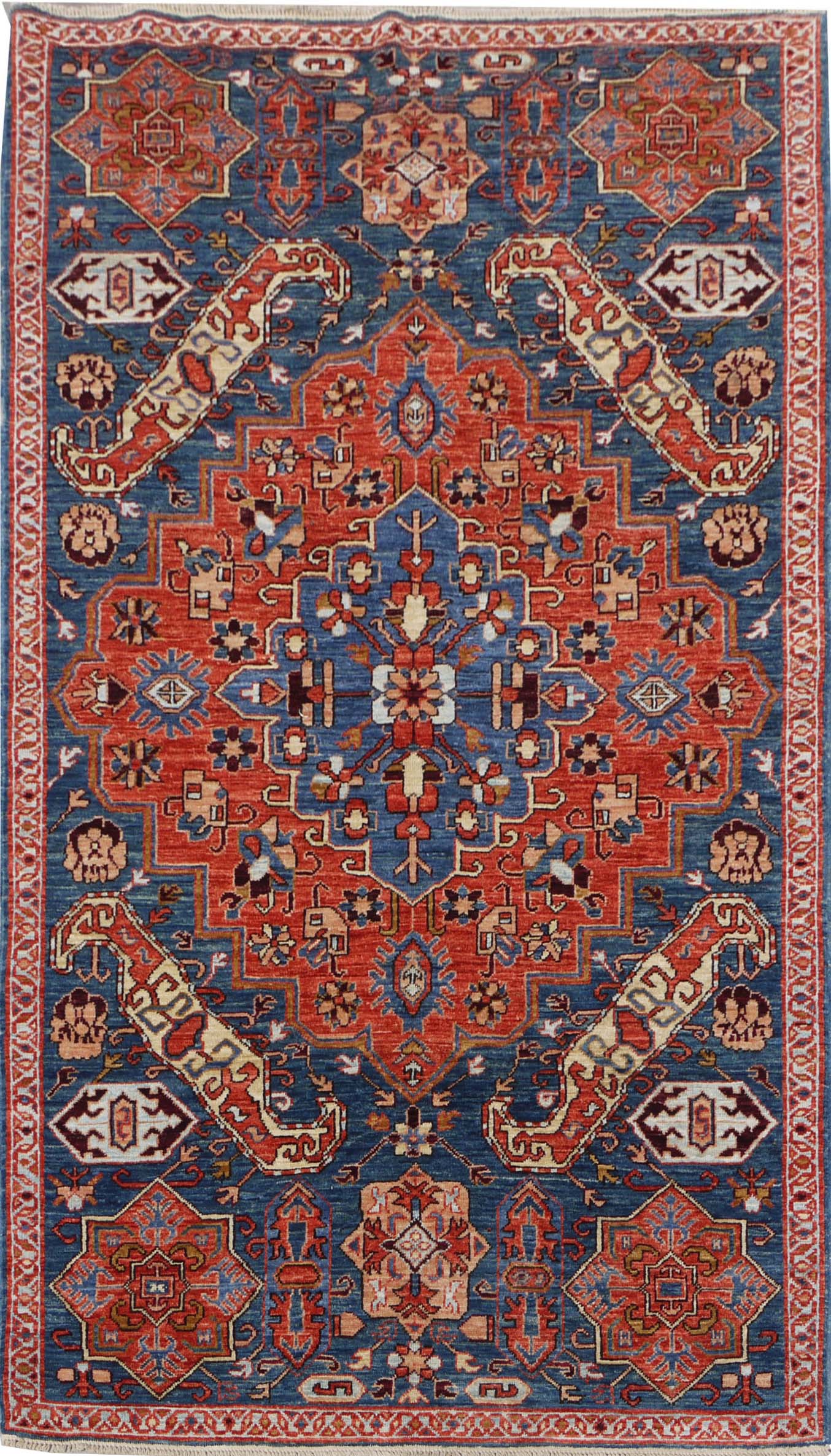 Afghan Turkaman weave 228x122cm | Rug# 26611