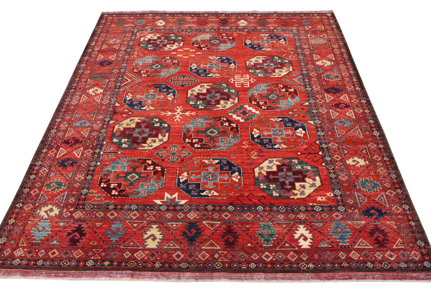 Ersari Turkaman weave 300x243cm | Rug# 26612