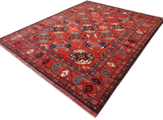 Ersari Turkaman weave 300x243cm | Rug# 26612