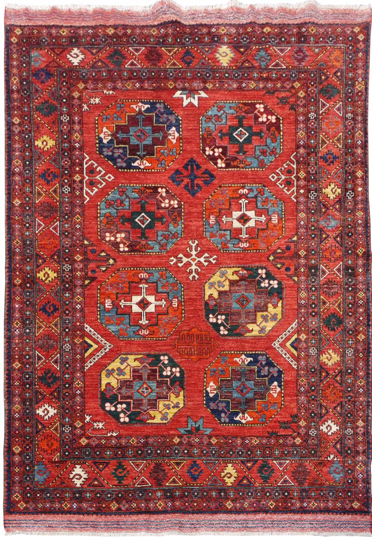 Ersari Turkaman weave 208x153cm | Rug# 26613