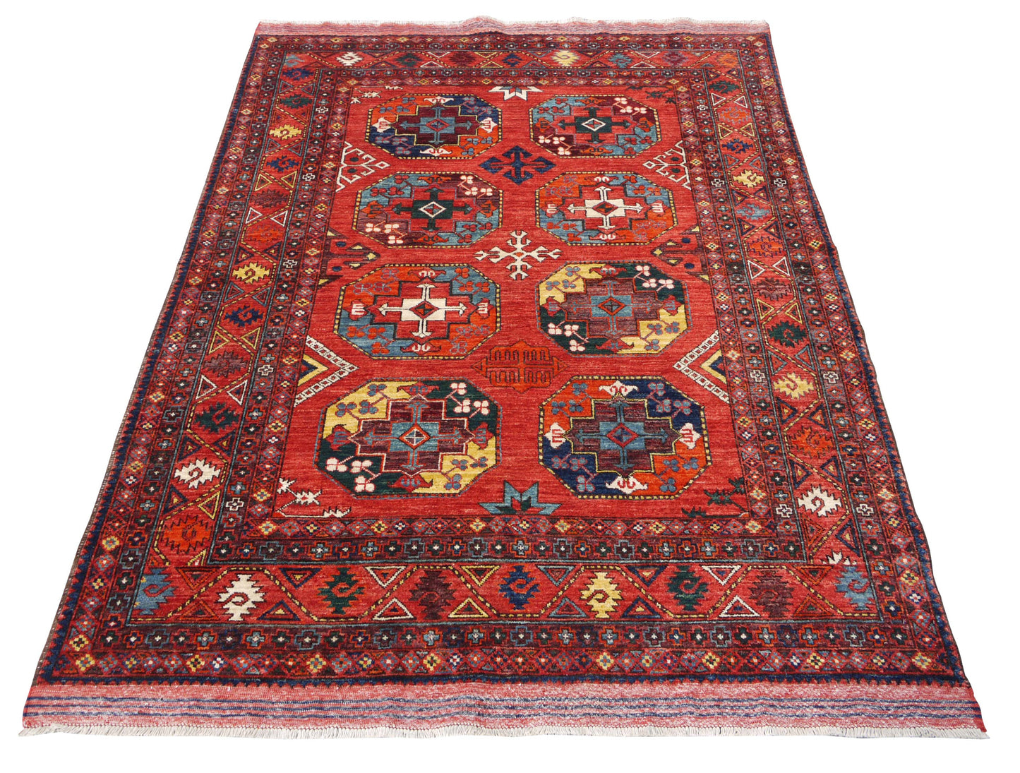 Ersari Turkaman weave 208x153cm | Rug# 26613