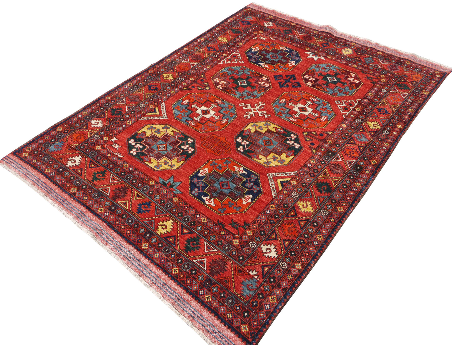 Ersari Turkaman weave 208x153cm | Rug# 26613