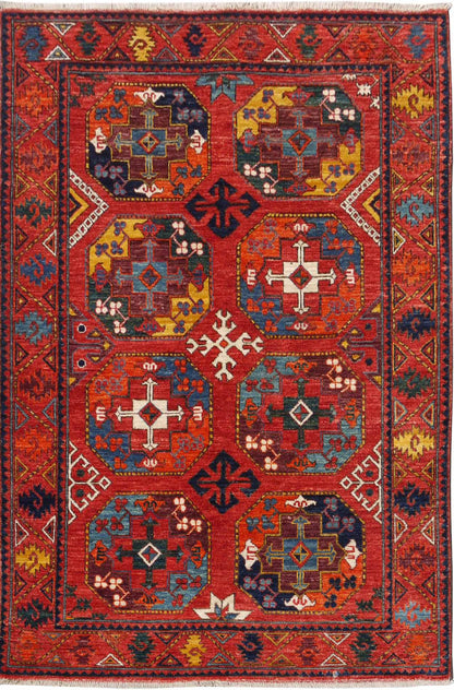 Ersari Turkaman weave 180x122cm | Rug# 26616