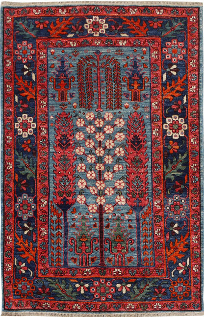 Afghan Turkaman weave 140x96cm | Rug# 26619