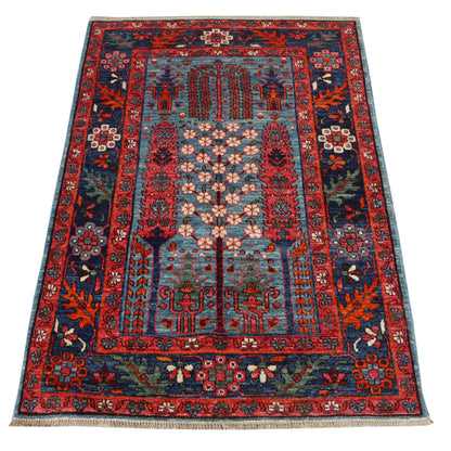 Afghan Turkaman weave 140x96cm | Rug# 26619