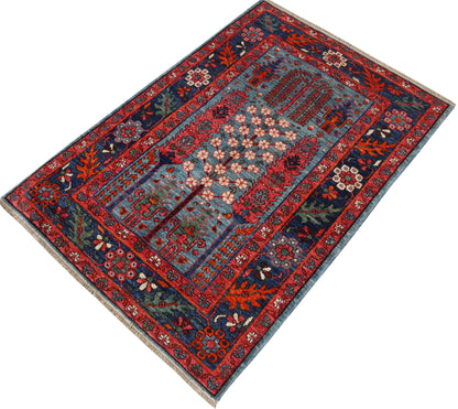 Afghan Turkaman weave 140x96cm | Rug# 26619