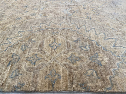 Afghan Turkaman weave, 16th century Isfehan motif 276x184cm | Rug# 26644