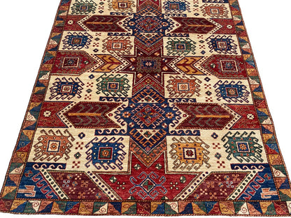 Afghan Turkaman weave 198x155cm | Rug# 26647