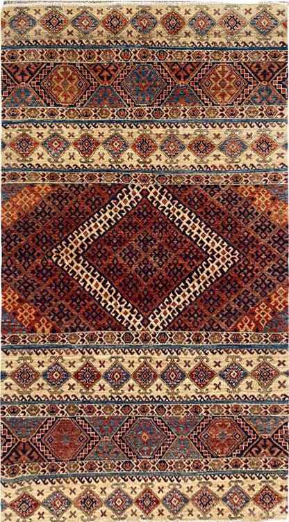 Afghan Turkaman weave 203x137cm | Rug# 26653