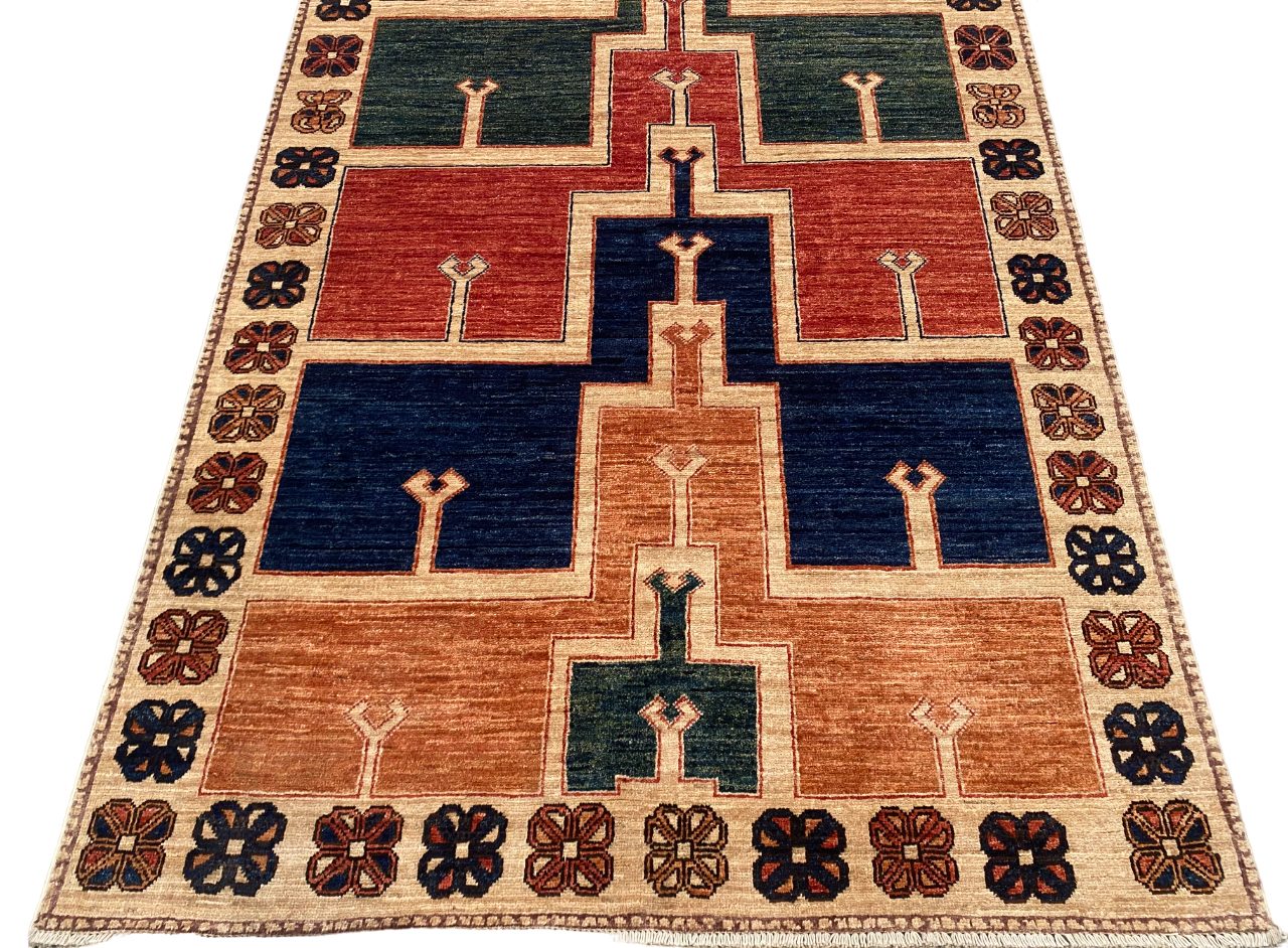 Afghan Turkaman weave 183x125cm | Rug# 26654