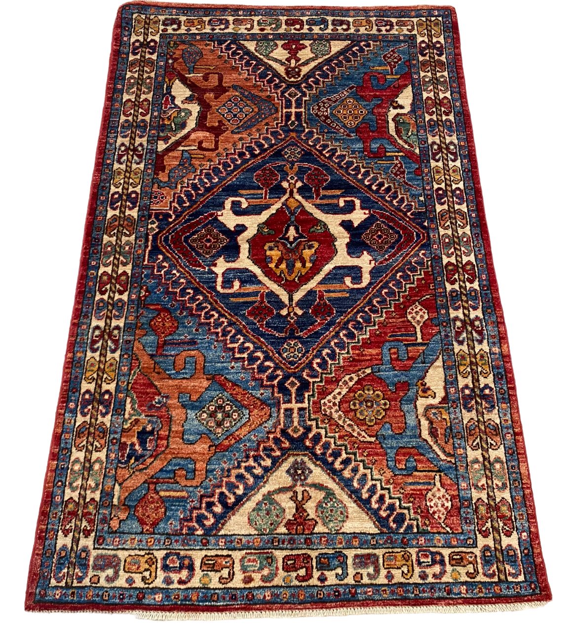 Afghan Turkaman weave 146x89cm | Rug# 26658