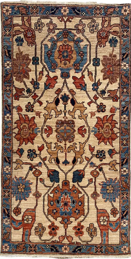 Afghan Turkaman weave 148x89cm | Rug# 26659